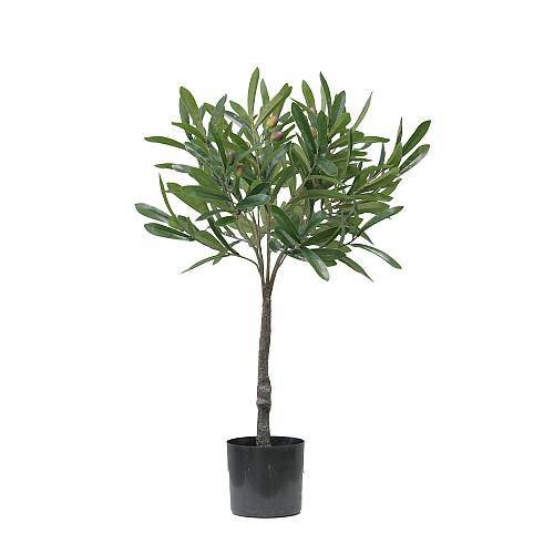 OLIA ΦΥΤΟ ΤΕΧΝΗΤΟ ΣΕ ΓΛΑΣΤΡΑ 75cm PVC ΠΡΑΣΙΝΟ PU