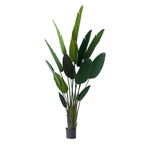 ISOGUDE ΔΕΝΤΡΟ ΤΕΧΝΗΤΟ ΣΕ ΓΛΑΣΤΡΑ 215cm PVC ΠΡΑΣΙΝΟ PU