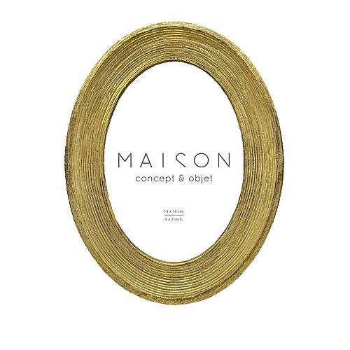 VALENS ΚΟΡΝΙΖΑ 18x2x23cm POLYRESIN ΧΡΥΣΟ ΓΥΑΛΙ