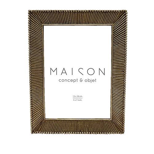 RODERICK ΚΟΡΝΙΖΑ 17x2x22cm POLYRESIN ΧΡΥΣΟ ΓΥΑΛΙ