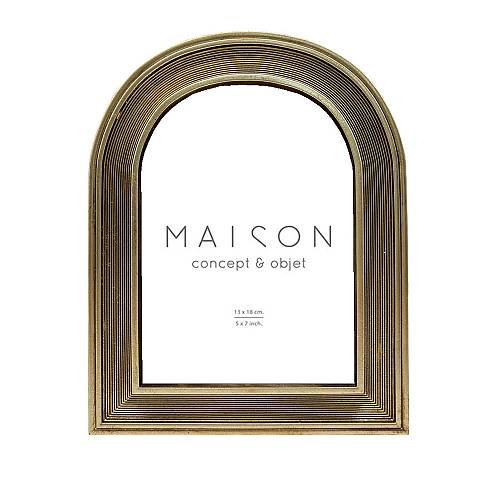 BENEDIC ΚΟΡΝΙΖΑ 18x2x23cm POLYRESIN ΧΡΥΣΟ ΓΥΑΛΙ