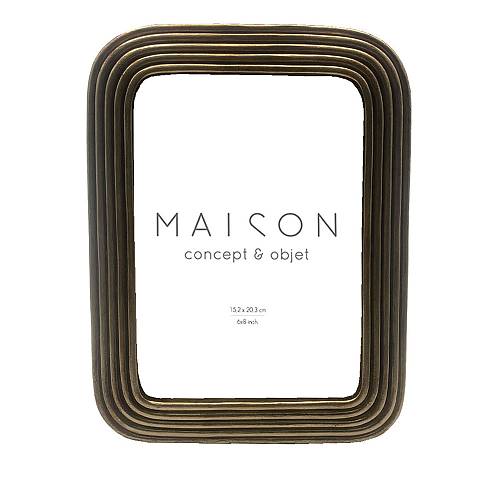 ABEL ΚΟΡΝΙΖΑ 20x2x24cm POLYRESIN ΧΡΥΣΟ ΓΥΑΛΙ