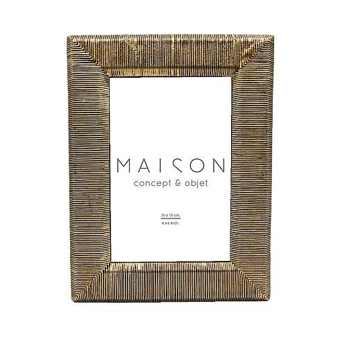 CRUZE ΚΟΡΝΙΖΑ 16x2x21cm POLYRESIN ΧΡΥΣΟ ΓΥΑΛΙ