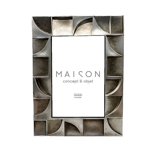 LOEN ΚΟΡΝΙΖΑ 16x2x21cm POLYRESIN ΑΣΗΜΙ ΓΥΑΛΙ