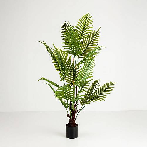 PEARL MALLOW ΔΕΝΤΡΟ ΤΕΧΝΗΤΟ ΣΕ ΓΛΑΣΤΡΑ 130cm ΥΦΑΣΜΑ ΠΡΑΣΙΝΟ PVC