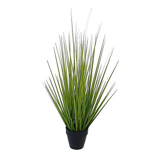 PURE GRASS ΦΥΤΟ ΤΕΧΝΗΤΟ ΣΕ ΓΛΑΣΤΡΑ 68cm PVC ΠΡΑΣΙΝΟ