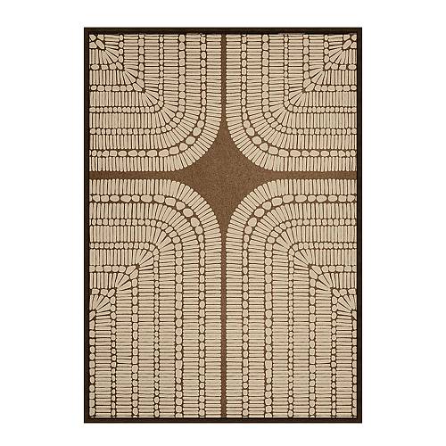 NEW AGE ΠΙΝΑΚΑΣ ΔΙΑΚΟΣΜΗΣΗΣ 80x120x4cm ΚΑΜΒΑΣ ΜΠΕΖ ΚΑΦΕ ΞΥΛΟ ΚΑΦΕ