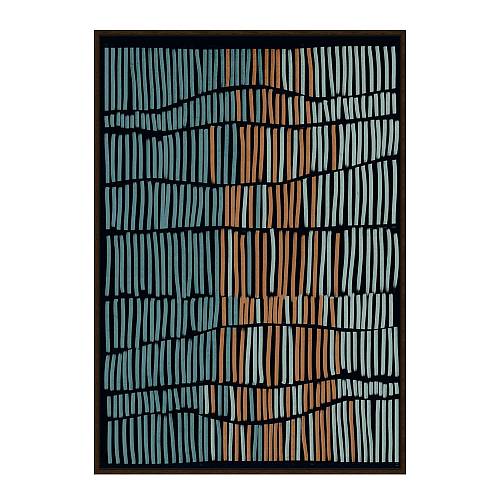 RUSTIC MIRAGE ΠΙΝΑΚΑΣ ΔΙΑΚΟΣΜΗΣΗΣ 80x120x4cm ΚΑΜΒΑΣ ΠΟΛΥΧΡΩΜΟ ΞΥΛΟ ΚΑΦΕ