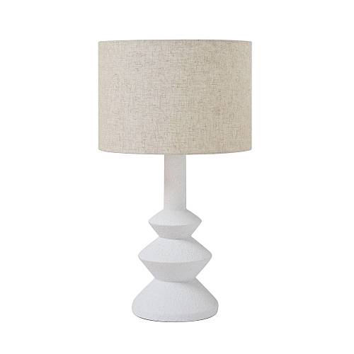 SEB ΦΩΤΙΣΤΙΚΟ ΕΠΙΤΡΑΠΕΖΙΟ 19x19x62cm FIBERCLAY ΛΕΥΚΟ ΛΙΝΟ ΜΠΕΖ