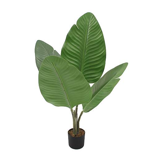 BANANA ΔΕΝΤΡΟ ΤΕΧΝΗΤΟ ΣΕ ΓΛΑΣΤΡΑ 50cm PEVA ΠΡΑΣΙΝΟ