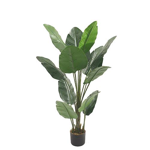 BANANA ΔΕΝΤΡΟ ΤΕΧΝΗΤΟ ΣΕ ΓΛΑΣΤΡΑ 120cm PEVA ΠΡΑΣΙΝΟ