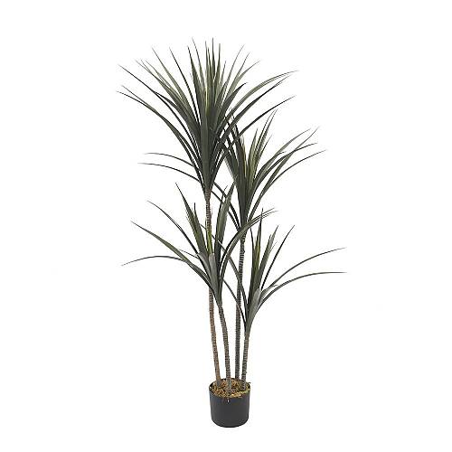 YUCCA ΔΕΝΤΡΟ ΤΕΧΝΗΤΟ ΣΕ ΓΛΑΣΤΡΑ 130cm PE ΠΡΑΣΙΝΟ