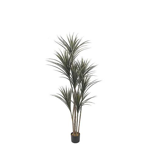 YUCCA ΔΕΝΤΡΟ ΤΕΧΝΗΤΟ ΣΕ ΓΛΑΣΤΡΑ 190cm PE ΠΡΑΣΙΝΟ