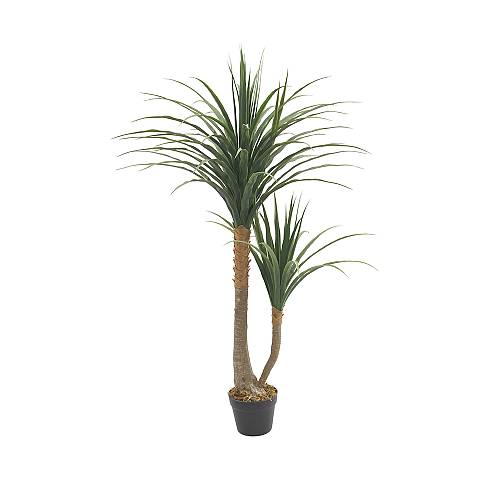 YUCCA ΔΕΝΤΡΟ ΤΕΧΝΗΤΟ ΣΕ ΓΛΑΣΤΡΑ 120cm PE ΠΡΑΣΙΝΟ