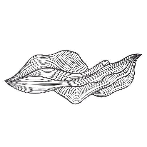 SWIRL A ΔΙΑΚΟΣΜΗΤΙΚΟ ΤΟΙΧΟΥ 113x4x59cm ΜΕΤΑΛΛΟ ΓΚΡΙ ΜΑΤ