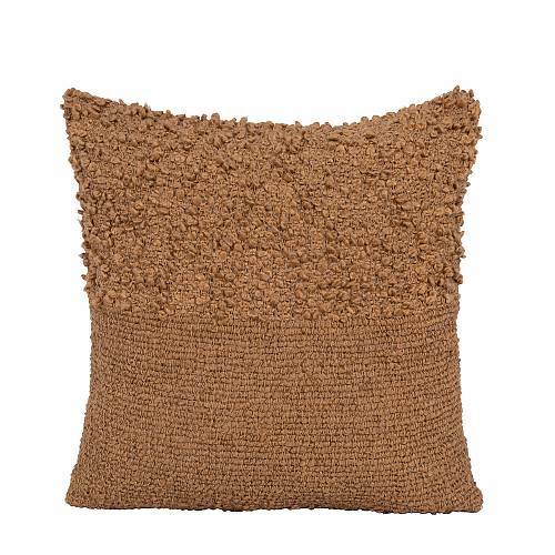 SIMPUL ΔΙΑΚΟΣΜΗΤΙΚΟ ΜΑΞΙΛΑΡΙ 45x45cm ΥΦΑΣΜΑ ΚΑΜΕΛ POLYESTER