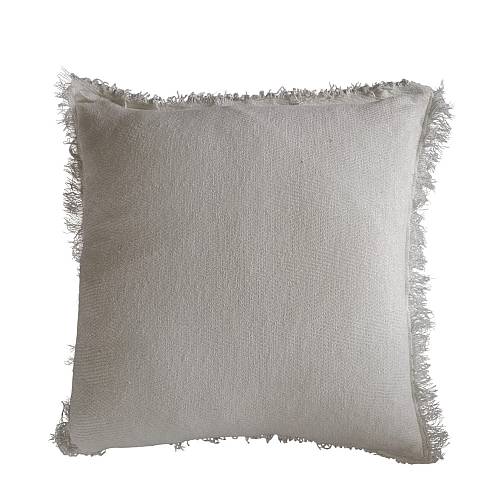 BELUD ΔΙΑΚΟΣΜΗΤΙΚΟ ΜΑΞΙΛΑΡΙ 45x45cm ΥΦΑΣΜΑ ΛΕΥΚΟ POLYESTER