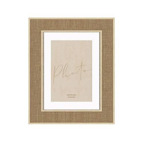 LINO ΚΟΡΝΙΖΑ 20.6x2x25.6cm MDF ΚΑΦΕ ΦΥΣΙΚΟ ΓΥΑΛΙ