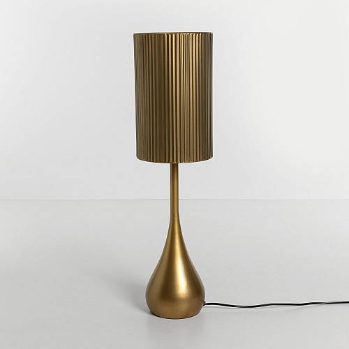 STALA ΦΩΤΙΣΤΙΚΟ ΕΠΙΤΡΑΠΕΖΙΟ 20x20x73.5cm ΜΕΤΑΛΛΟ BROWN GOLD