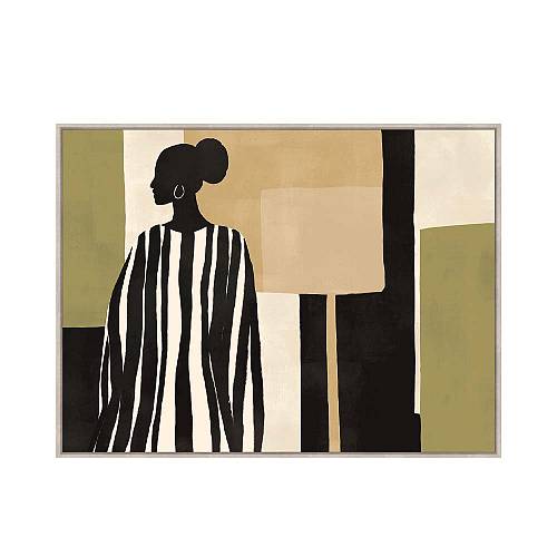 TIERRA ΠΙΝΑΚΑΣ ΔΙΑΚΟΣΜΗΤΙΚΟΣ ΜΕ ΚΟΡΝΙΖΑ 90x120x4cm ΚΑΜΒΑΣ ΠΟΛΥΧΡΩΜΟ ΞΥΛΟ ΦΥΣΙΚΟ