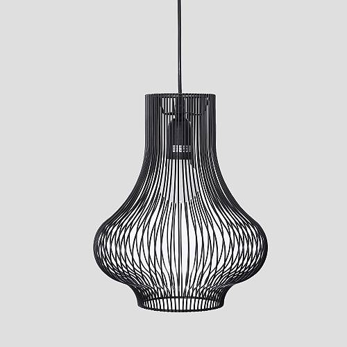 NOOR ΦΩΤΙΣΤΙΚΟ ΟΡΟΦΗΣ 25x30.5cm ΣΙΔΕΡΟ ΜΑΥΡΟ