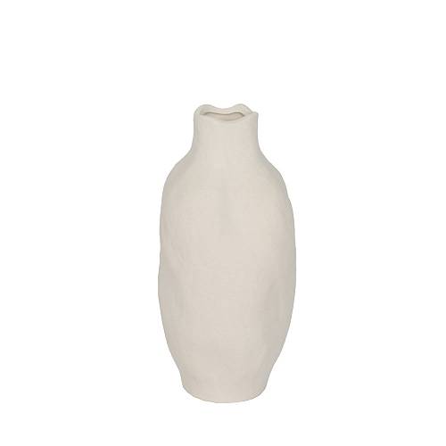 VILERA ΒΑΖΟ 16x16x32cm ΚΕΡΑΜΙΚΟ ΛΕΥΚΟ