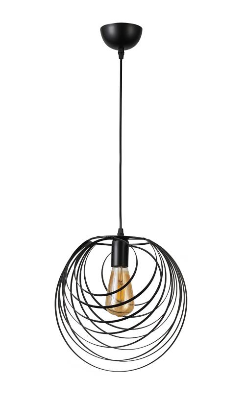 PDC 6111 BK 1/Φ ΜΕΤΑΛΛΙΚΟ ΜΑΥΡΟ Ε27