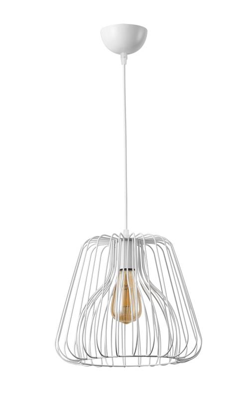 PDC 6110 WH 1/Φ ΜΕΤΑΛΛΙΚΟ ΛΕΥΚΟ ΜΕ ΔΙΠΛΟ ΚΑΠΕΛΟ Ε27