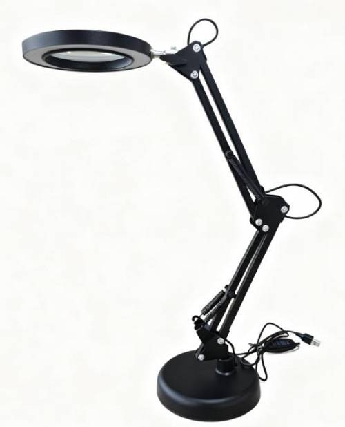 TLC 018 ΠΟΡΤΑΤΙΦ ΓΡΑΦΕΙΟΥ ΜΑΥΡΟ ΜΕ ΜΕΓΕΝΘΥΤΙΚΟ ΦΑΚΟ LED,DIMMER,CCT