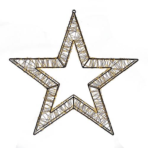 ΧΡΙΣΤΟΥΓΕΝΝΙΑΤΙΚΟ ΜΕΤΑΛΛΙΚΟ ΑΣΤΕΡΙ  50Χ8Χ47,5ΕΚ ΜΕ 1800 ΛΑΜΠΑΚΙΑ ΜΙΚΡΑ ΛΕΝΤ