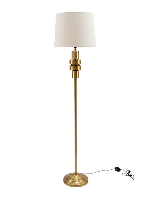 ΛΑΜΠΑ ΔΑΠΕΔΟΥ ΧΡΥΣΟ ΜΑΤ ΜΕ ΛΕΥΚΟ ΚΑΠΕΛΟ ΜΕΓΕΘΟΣ  33Χ38Χ28ΕΚ ΚΑΙ ΣΥΝΟΛΙΚΟ ΥΨΟΣ 162ΕΚ