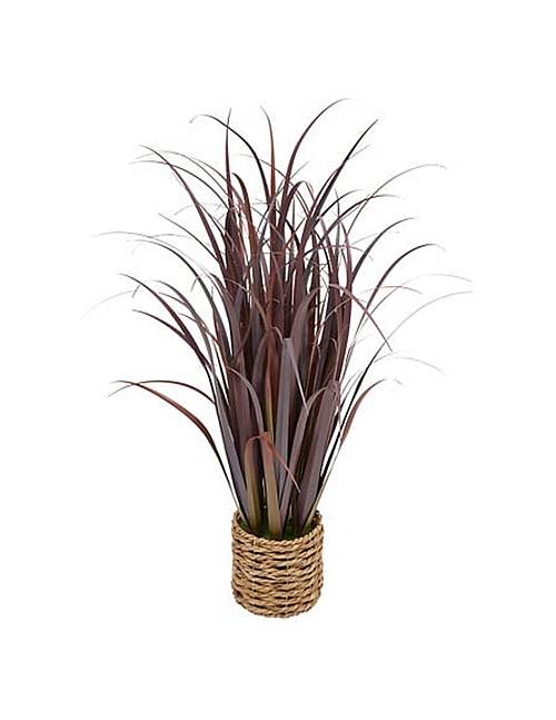 Φύλλα "Zya" μπορντώ σε κασπώ Η91cm