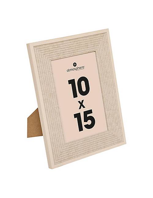 Κορνίζα με μπεζ πλαίσιο 10x15cm