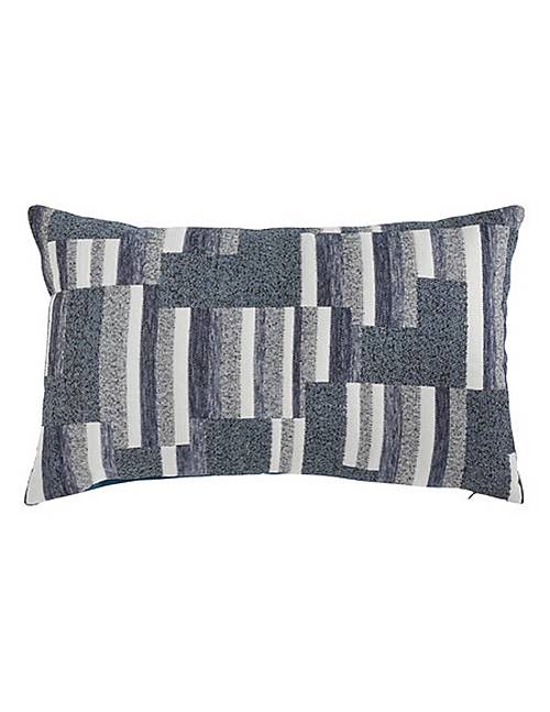 Μαξιλάρι Jacquard μπλε 30x50cm