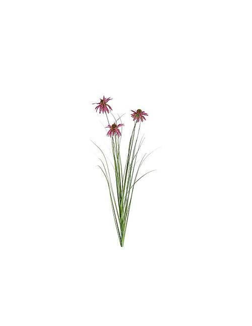 Μαργαρίτες κλαδί Χ3 μωβ 100εκ.