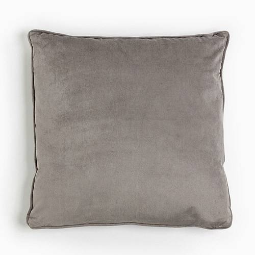 SIMPLY FRANCO ΔΙΑΚΟΣΜΗΤΙΚΟ ΜΑΞΙΛΑΡΙ 45x45cm ΒΕΛΟΥΔΟ ΓΚΡΙ