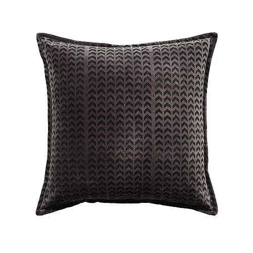 CYBERSPACE ΔΙΑΚΟΣΜΗΤΙΚΟ ΜΑΞΙΛΑΡΙ 50x50cm ΒΑΜΒΑΚΙ ΜΑΥΡΟ ΒΕΛΟΥΔΟ