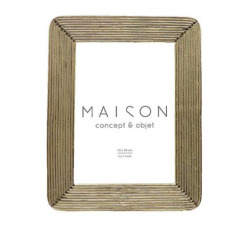 RENATUS ΚΟΡΝΙΖΑ 19x2x24cm POLYRESIN ΧΡΥΣΟ ΓΥΑΛΙ