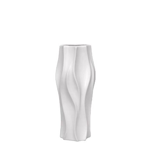 ΒΑΖΟ ΛΕΥΚΟ ΚΕΡΑΜΙΚΟ ΚΥΜΜΑΤΙΣΤΟ - 16x37.8cm 1/9ΚΙΒ