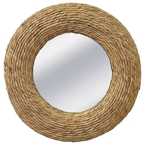 ΨΑΘΙΝΟΣ ΔΙΑΚΟΣΜΗΤΙΚΟΣ ΚΑΘΡΕΦΤΗΣ TOIXOY ΜΠΟΧΟ - Φ80/50x6cm 3/ΚΙΒ