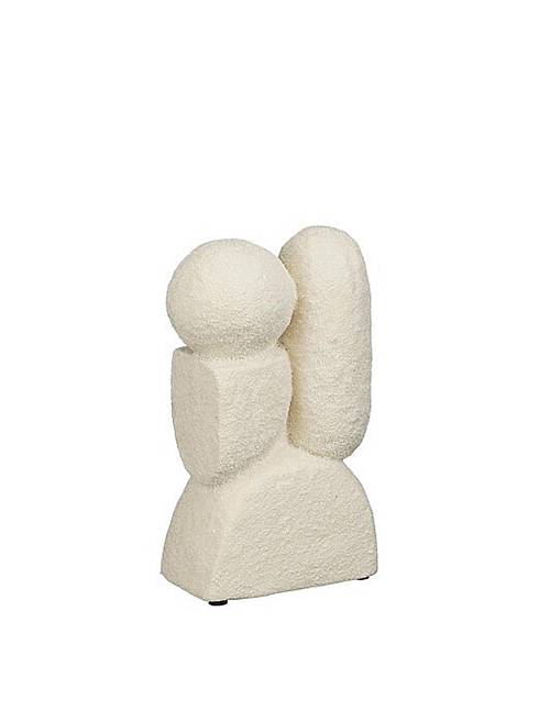 Διακοσμ.φυγούρα λευκή 11,5x7x19 cm