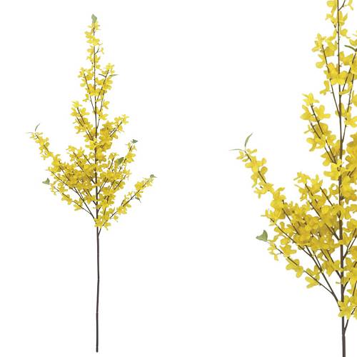 ΚΛΑΔΙ ΜΕ ΚΙΤΡΙΝΑ ΑΝΘΗ - 128cm 12/72ΚΙΒ