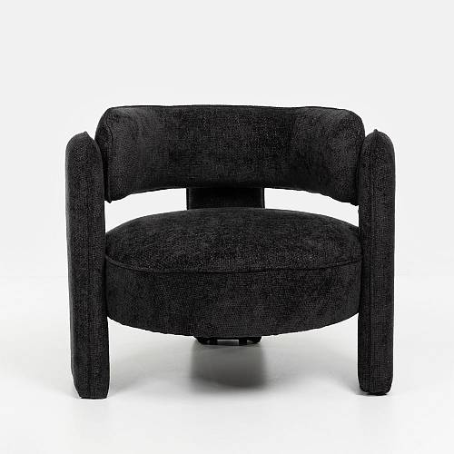 GRADA SMALL ΠΟΛΥΘΡΟΝΑ ΜΑΥΡΟ 79x85x70.5cm