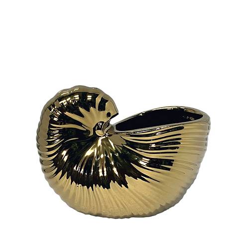 ΚΕΡΑΜΙΚΟ ΒΑΖΟ ΧΡΥΣΟ ΚΟΧΥΛΙ ΣΑΛΙΓΚΑΡΙ ΜΙΚΡΟ - 18x9x14.5cm 24/KIB