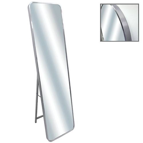 ΚΑΘΡΕΦΤΗΣ ΟΡΘΟΓΩΝΙΟΣ ΕΠΙΔΑΠΕΔΙΟΣ ΑΣΗΜΙ ΠΛΑΙΣΙΟ ΑΛΟΥΜΙΝΙΟΥ - 40x150x4cm 1/3ΚΙΒ