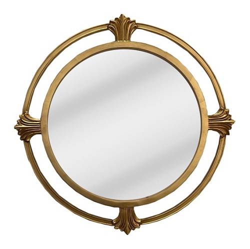 ΚΑΘΡΕΠΤΗΣ ΠΟΛΥΕΣΤΕΡΙΚΟΣ ΧΡΥΣΟΣ ΣΤΡΟΓΓΥΛΟΣ 88Χ88 ΕΚ ΜΕΓΕΘΟΣ ΚΑΘΡΕΠΤΗ 66Χ66ΕΚ