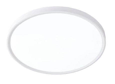 Inlight Πλαφονιέρα οροφής LED 60W 3CCT (by switch on base) σε λευκή απόχρωση D:75x2,5cm (42036-AA-White)