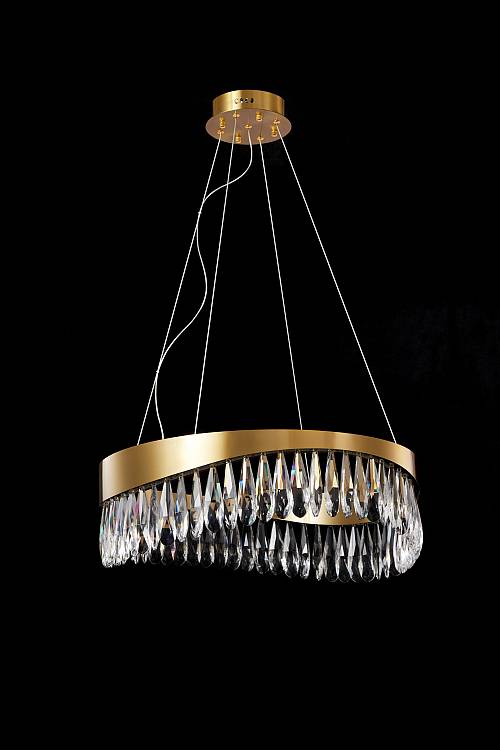 PDC 708-60 ΚΡΕΜ. LED ΟΞ.  ΚΥΜΑ ΜΕ ΚΡΥΣΤΑΛΛΑ