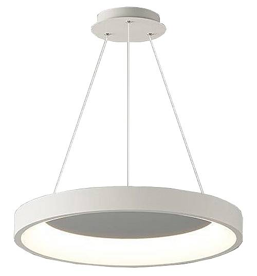 Φωτιστικό led λευκό 3CCT Dimmable by remote control 60w 5450Lm