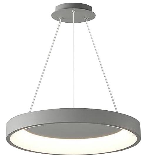 Φωτιστικό led γκρι 3CCT Dimmable by remote control 60w 5450Lm